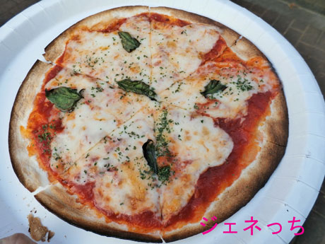 騎西夏祭り2014ピザ